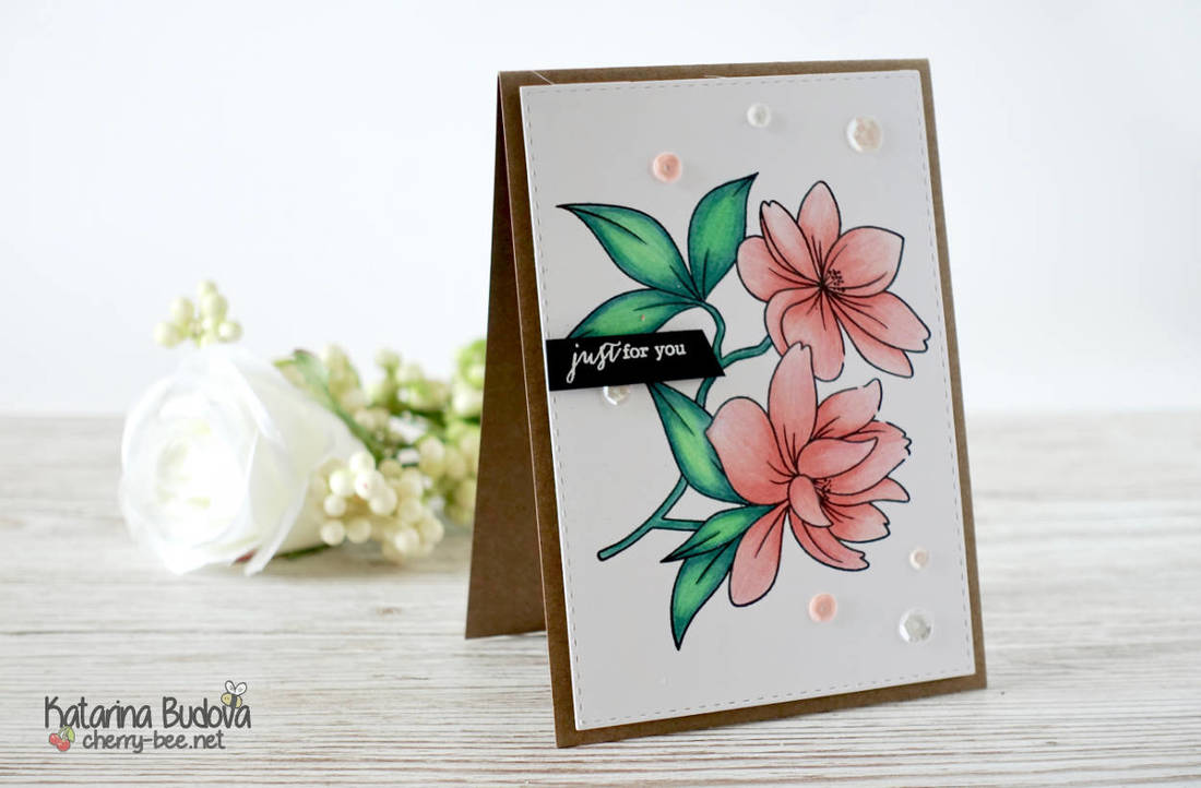 Hanmdade card for multiple occasions. Beginner’s approach to pencil colouring. Pencil colouring for beginners. Faber-Castell Polychromos. “Make A Wish” stamp set by Clearly Besotted.