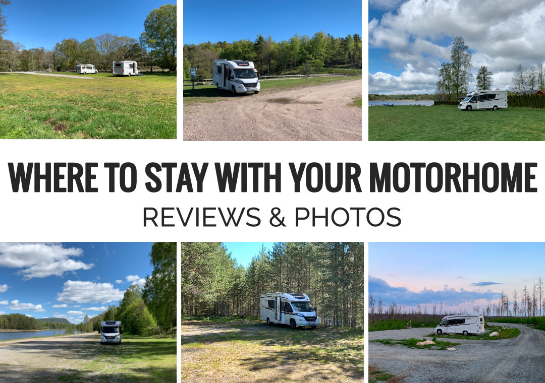 Where to stay with your motorhome: Reviews & Photos